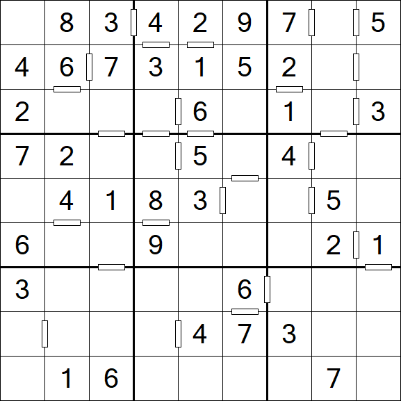 Consecutive Sudoku - Fácil