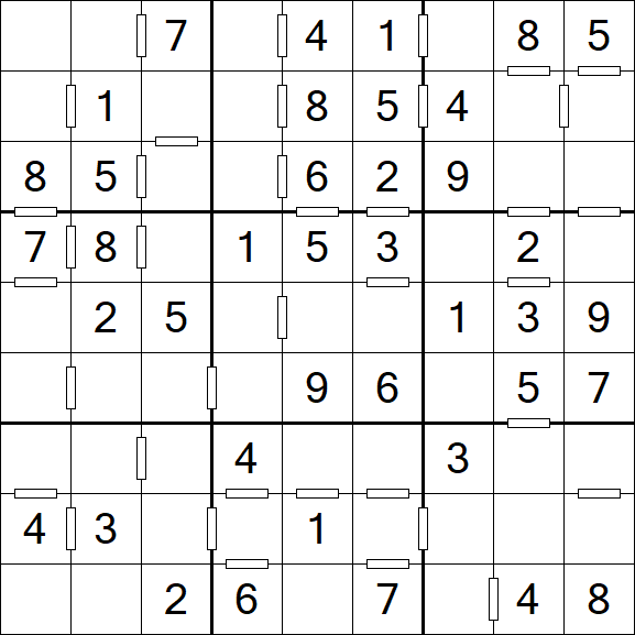Consecutive Sudoku - Fácil
