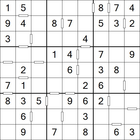 Consecutive Sudoku - Fácil