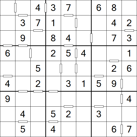Consecutive Sudoku - Fácil