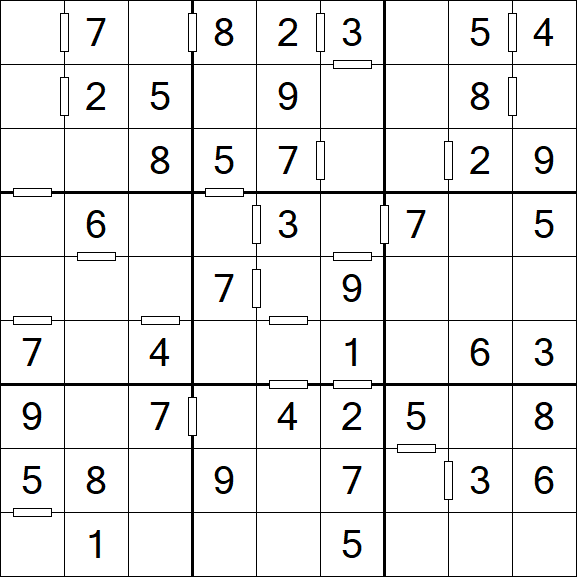 Consecutive Sudoku - Fácil