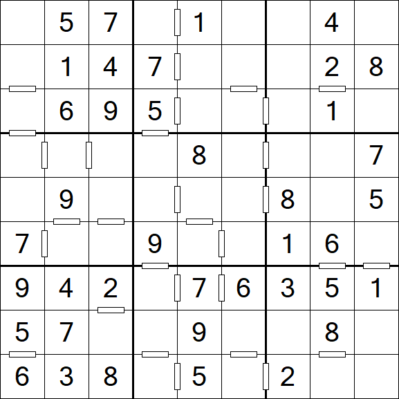 Consecutive Sudoku - Fácil