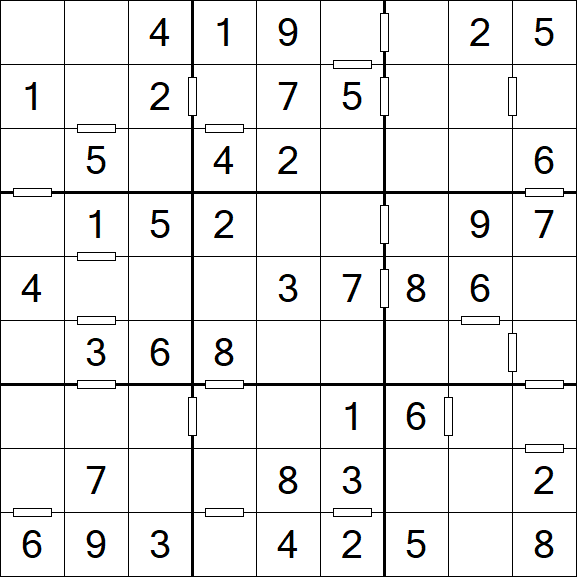 Consecutive Sudoku - Fácil