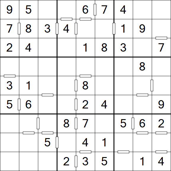 Consecutive Sudoku - Fácil