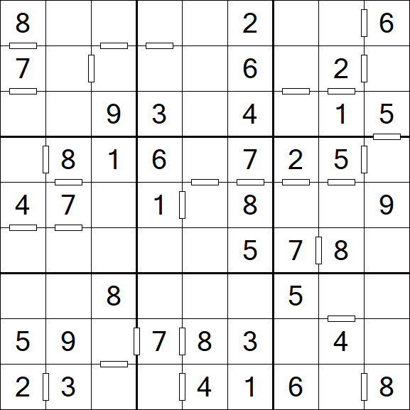 Consecutive Sudoku - Fácil