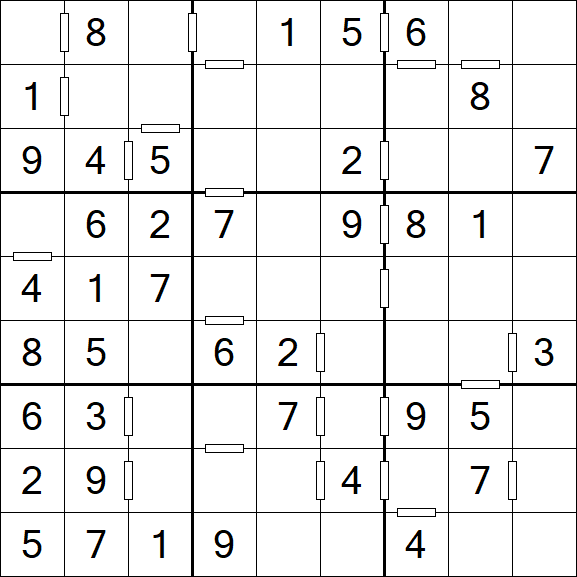 Consecutive Sudoku - Fácil