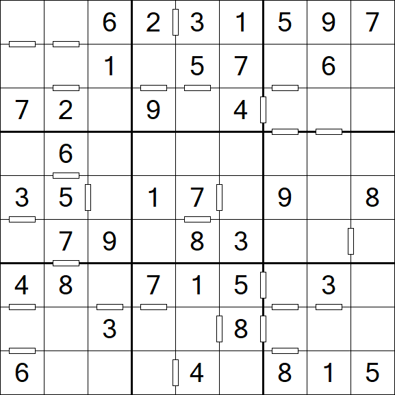 Consecutive Sudoku - Fácil