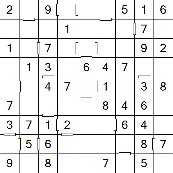 Consecutive Sudoku - Fácil