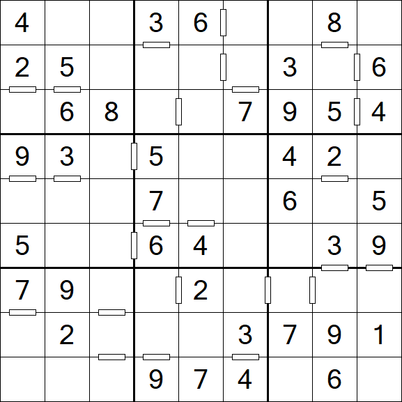 Consecutive Sudoku - Fácil