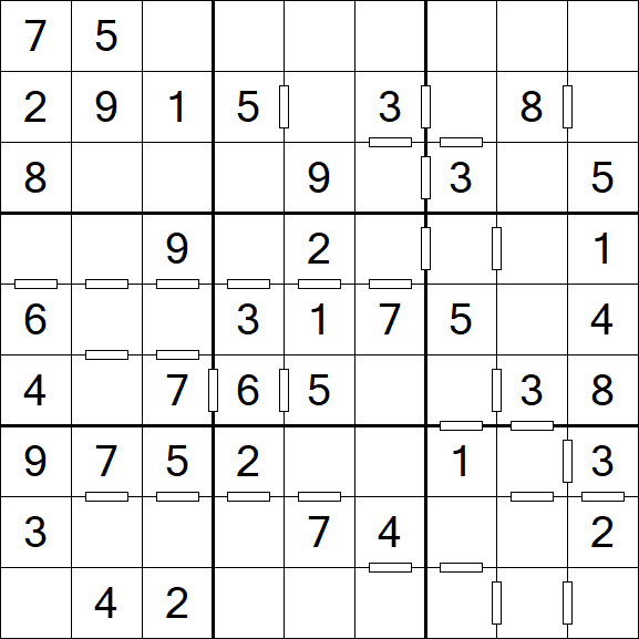Consecutive Sudoku - Fácil