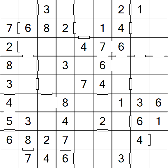 Consecutive Sudoku - Fácil