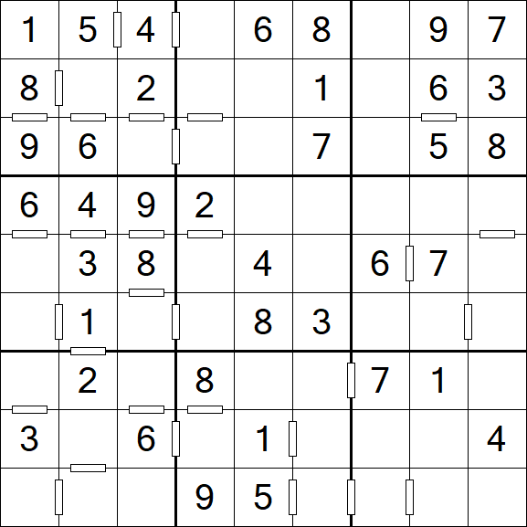 Consecutive Sudoku - Fácil