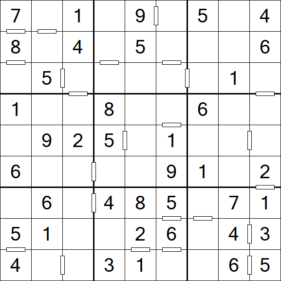 Consecutive Sudoku - Fácil