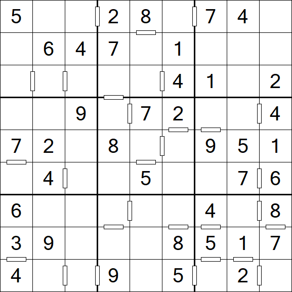 Consecutive Sudoku - Fácil