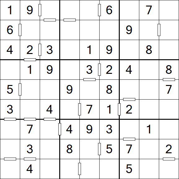 Consecutive Sudoku - Fácil