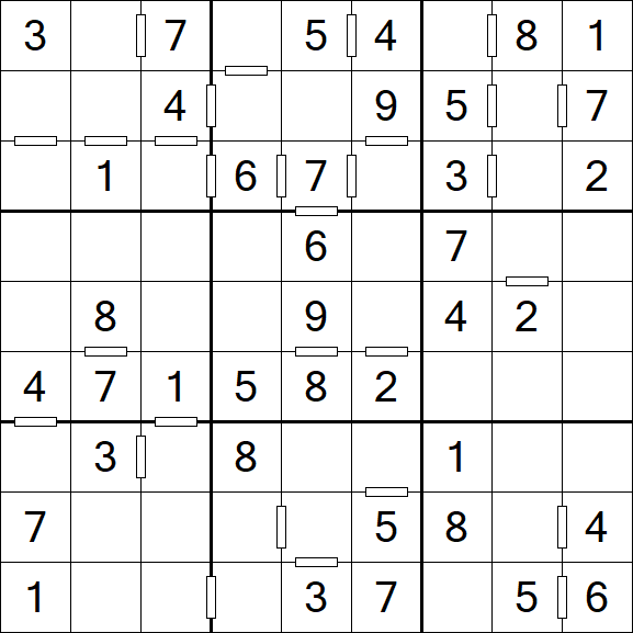 Consecutive Sudoku - Simple