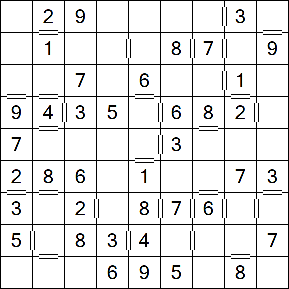 Consecutive Sudoku - Fácil