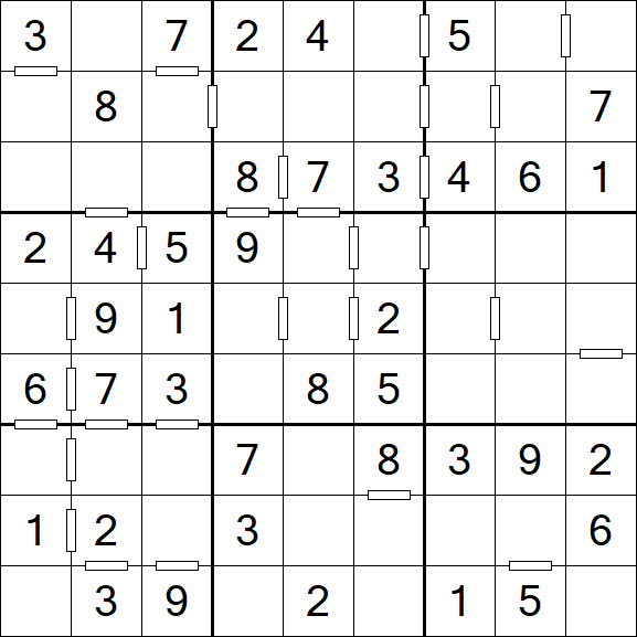 Consecutive Sudoku - Fácil