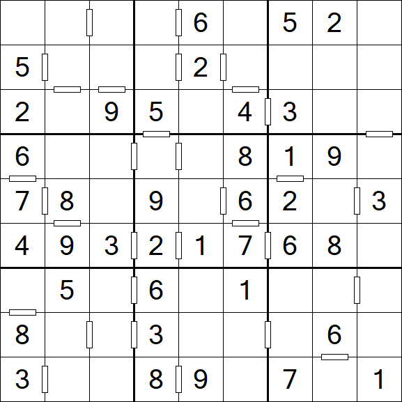 Consecutive Sudoku - Fácil