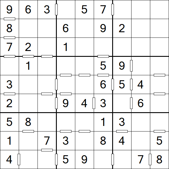 Consecutive Sudoku - Fácil