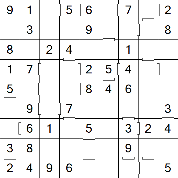 Consecutive Sudoku - Fácil