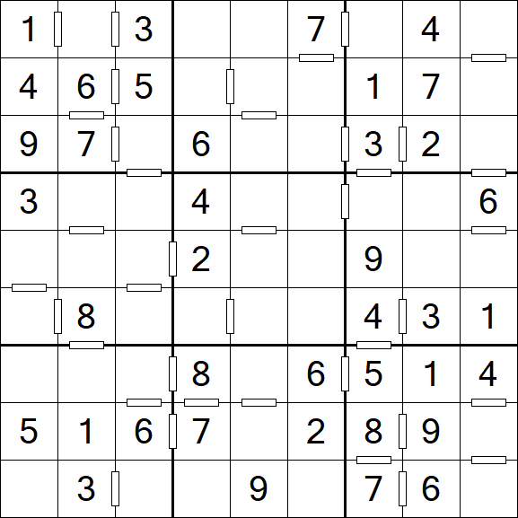 Consecutive Sudoku - Fácil