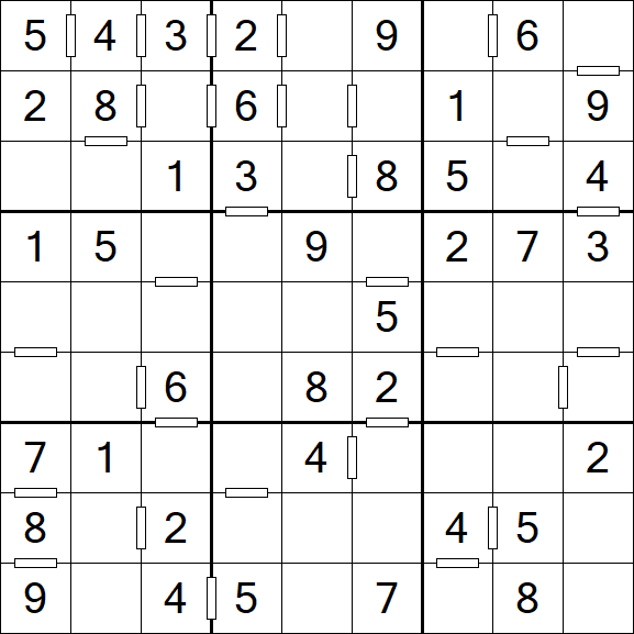 Consecutive Sudoku - Fácil