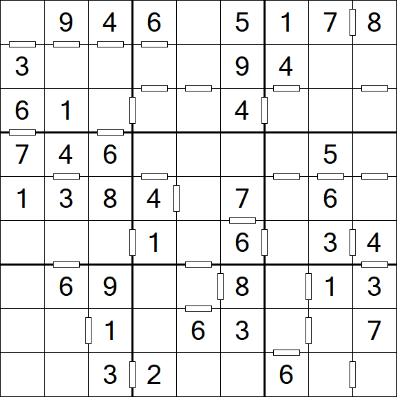 Consecutive Sudoku - Fácil