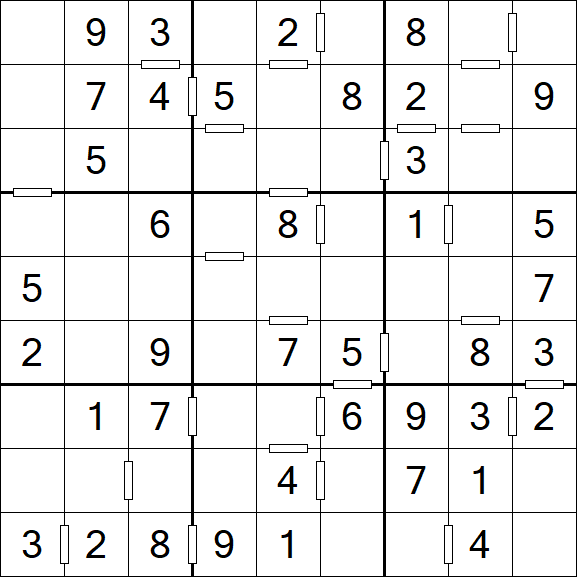 Consecutive Sudoku - Fácil