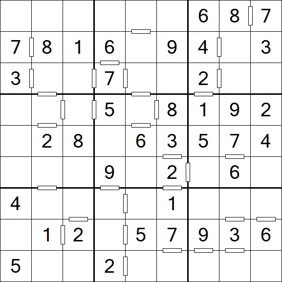Consecutive Sudoku - Fácil
