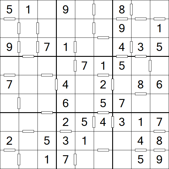 Consecutive Sudoku - Fácil