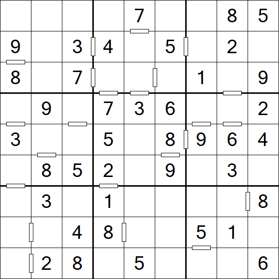 Consecutive Sudoku - Fácil
