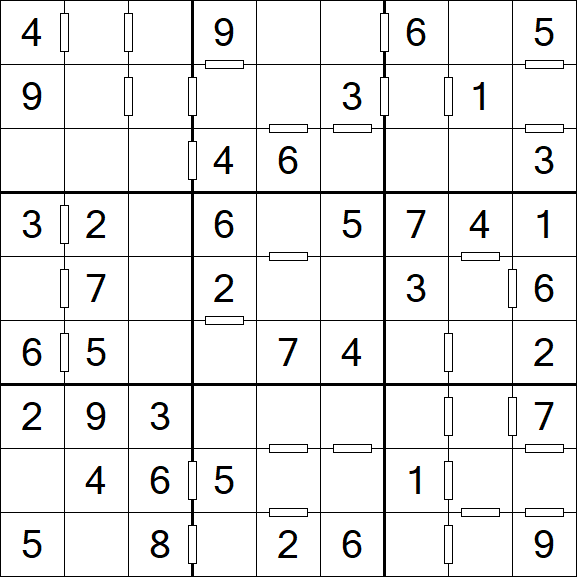 Consecutive Sudoku - Fácil