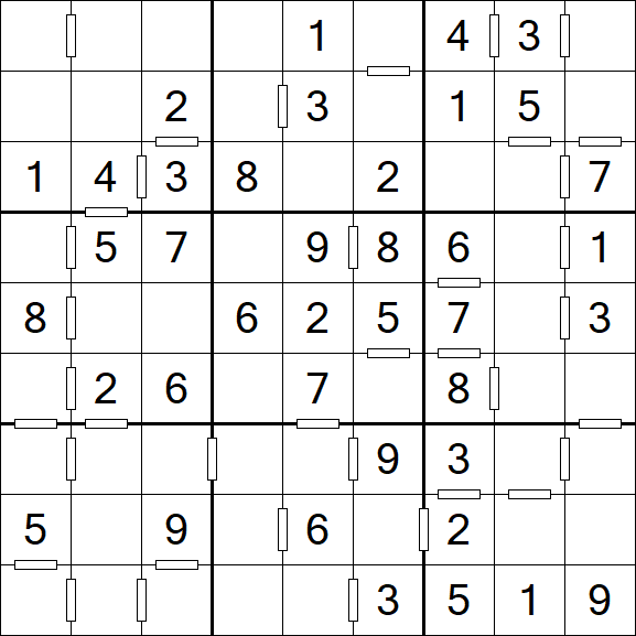 Consecutive Sudoku - Fácil