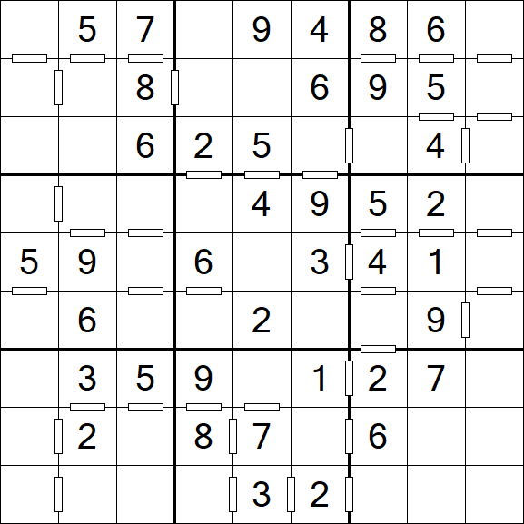 Consecutive Sudoku - Fácil