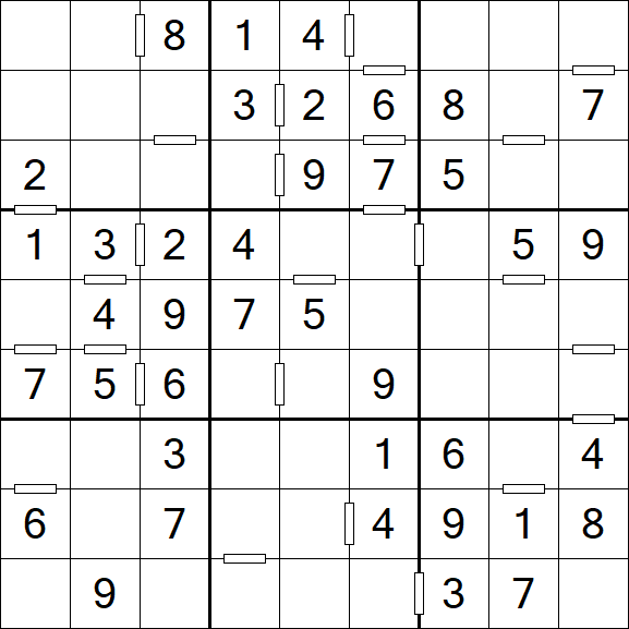 Consecutive Sudoku - Fácil
