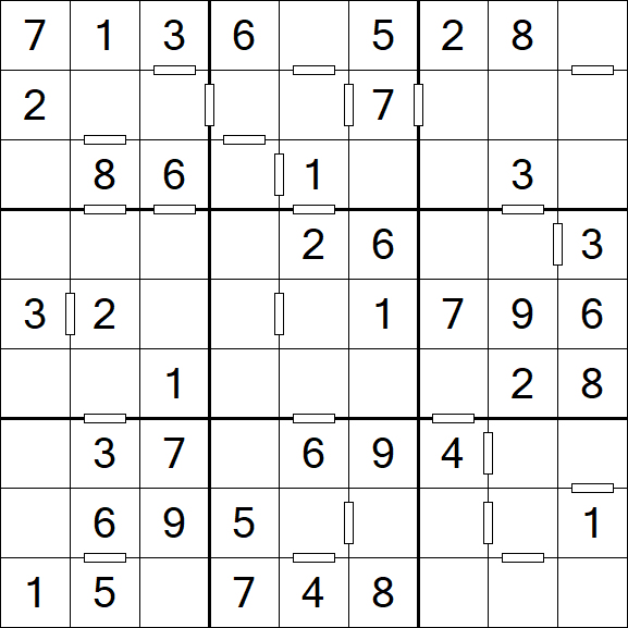 Consecutive Sudoku - Fácil