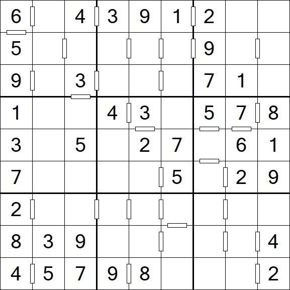 Consecutive Sudoku - Fácil