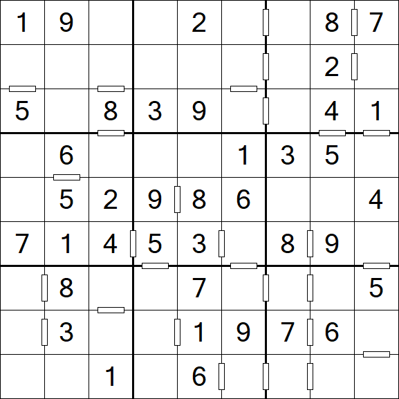 Consecutive Sudoku - Fácil