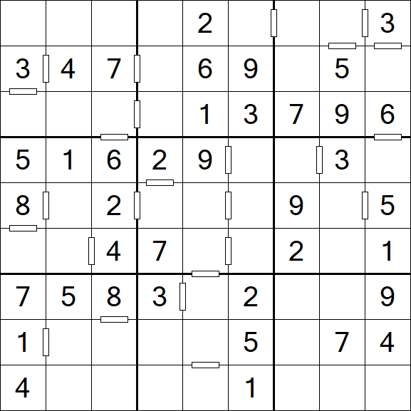 Consecutive Sudoku - Fácil