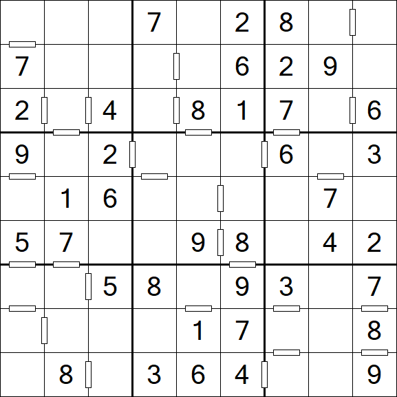 Consecutive Sudoku - Fácil