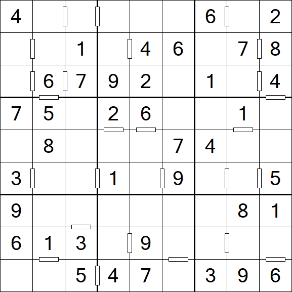 Consecutive Sudoku - Fácil