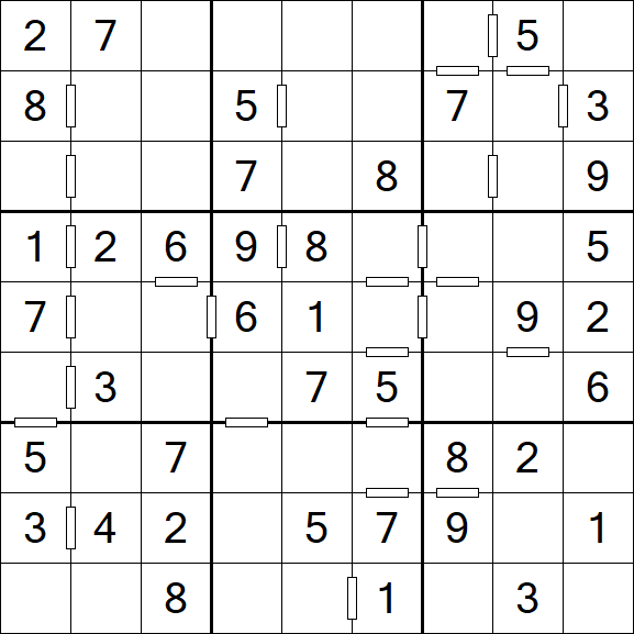 Consecutive Sudoku - Fácil