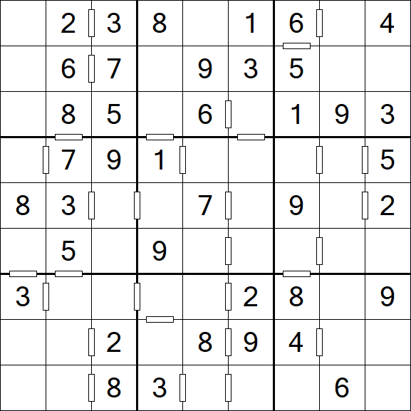 Consecutive Sudoku - Fácil
