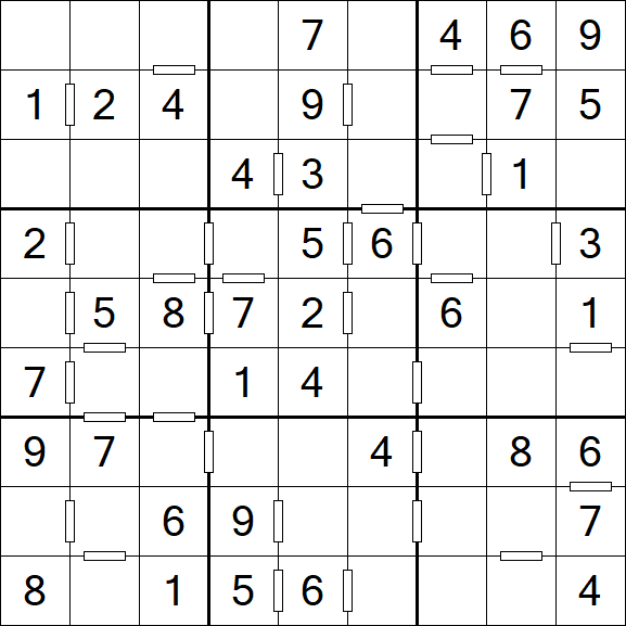 Consecutive Sudoku - Fácil