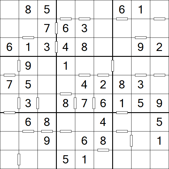 Consecutive Sudoku - Fácil