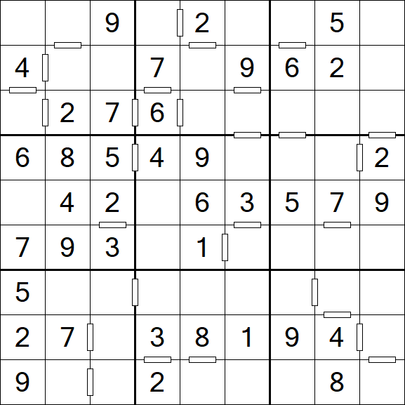 Consecutive Sudoku - Fácil