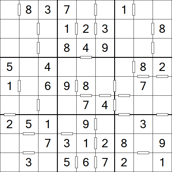 Consecutive Sudoku - Fácil