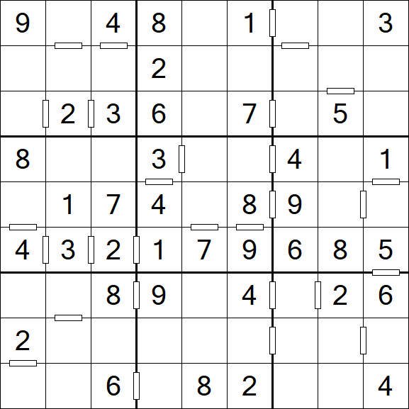 Consecutive Sudoku - Fácil