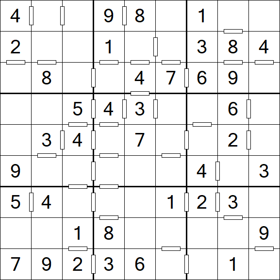 Consecutive Sudoku - Fácil